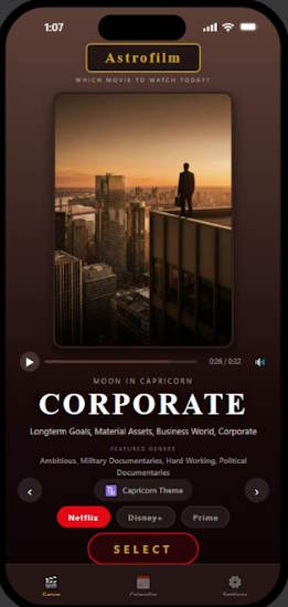 Corporate Genre - Moon in Cap